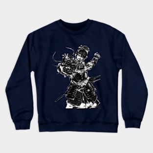 A Samurai Warrior Crewneck Sweatshirt